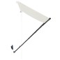 Tenda da Sole Retrattile con LED 300x150 cm Crema Tenda da Sole Retrattile con LED 300x150 cm Crema