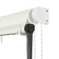 Tenda da Sole Retrattile con LED 300x150 cm Crema Tenda da Sole Retrattile con LED 300x150 cm Crema