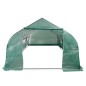 Serra Polietilene Portatile Accessibile Struttura Acciaio 18 m² Serra Polietilene Portatile Accessibile Struttura Acciaio 18 m²
