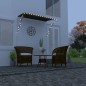 Tenda da Sole Retrattile con LED 250x150 cm Antracite Tenda da Sole Retrattile con LED 250x150 cm Antracite