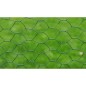 Recinzione in Rete Acciaio Zincato Esagonale 1x25 m Verde Scuro Recinzione in Rete Acciaio Zincato Esagonale 1x25 m Verde Scuro