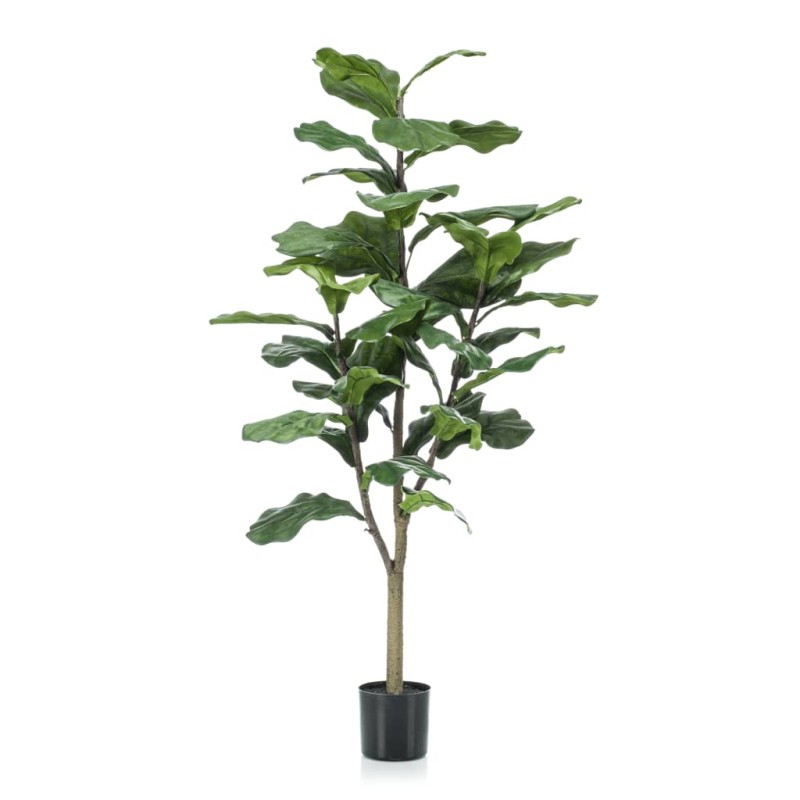 Emerald Pianta di Ficus Lyrata Artificiale 120 cm Emerald Pianta di Ficus Lyrata Artificiale 120 cm