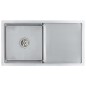 vidaXL Lavello da Cucina Lavorato a Mano in Acciaio Inox vidaXL Lavello da Cucina Lavorato a Mano in Acciaio Inox