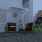 vidaXL Tenda da Sole Retrattile con LED 250x150 cm Crema vidaXL Tenda da Sole Retrattile con LED 250x150 cm Crema
