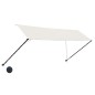 vidaXL Tenda da Sole Retrattile con LED 350x150 cm Crema vidaXL Tenda da Sole Retrattile con LED 350x150 cm Crema