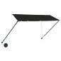 vidaXL Tenda da Sole Retrattile con LED 300x150 cm Antracite vidaXL Tenda da Sole Retrattile con LED 300x150 cm Antracite