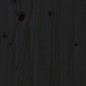 Giroletto Nero in Legno Massello 120x190 cm 4FT Small Double Giroletto Nero in Legno Massello 120x190 cm 4FT Small Double