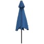 Ombrellone da Esterni con Palo in Metallo 300 cm Azzurro Ombrellone da Esterni con Palo in Metallo 300 cm Azzurro