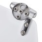 Sedile WC MDF Coperchio Chiusura Ammortizzata Semplice Bianco Sedile WC MDF Coperchio Chiusura Ammortizzata Semplice Bianco