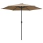 Ombrellone da Esterni con Palo in Alluminio 270x246 cm Talpa Ombrellone da Esterni con Palo in Alluminio 270x246 cm Talpa