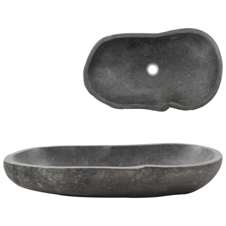 Lavandino Ovale in Pietra di Fiume 60-70 cm