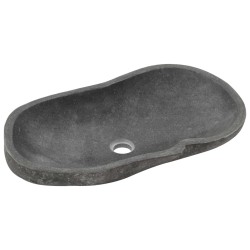 Lavandino Ovale in Pietra di Fiume 60-70 cm