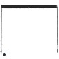 Tenda da Sole Retrattile con LED 200x150 cm Antracite