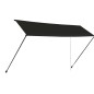 Tenda da Sole Retrattile con LED 400x150 cm Antracite Tenda da Sole Retrattile con LED 400x150 cm Antracite