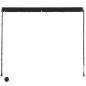 Tenda da Sole Retrattile con LED 400x150 cm Antracite Tenda da Sole Retrattile con LED 400x150 cm Antracite
