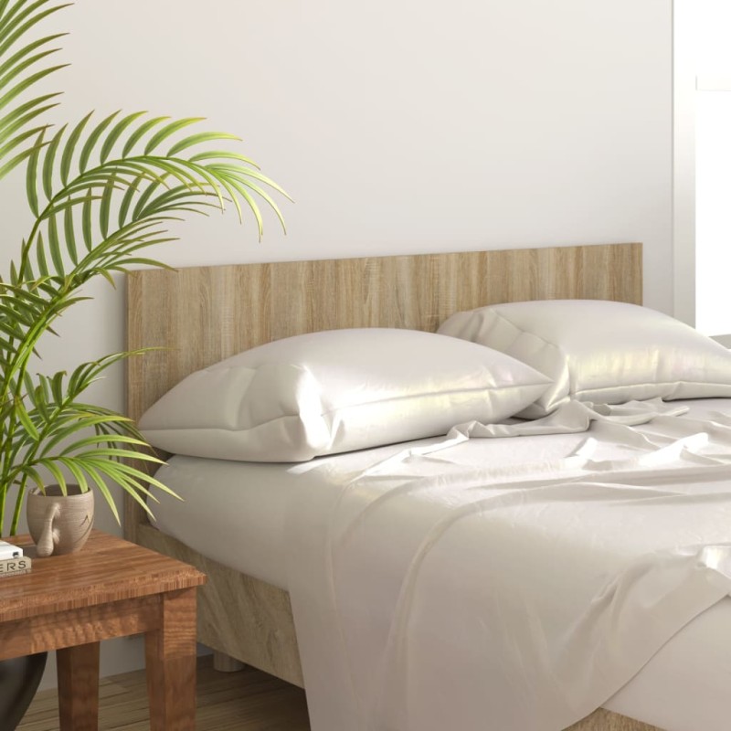 Testiera Letto Rovere Sonoma 160x1,5x80 cm in Legno Multistrato Testiera Letto Rovere Sonoma 160x1,5x80 cm in Legno Multistrato