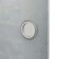 Porta Scorrevole in Vetro e Alluminio 178 cm Argento Porta Scorrevole in Vetro e Alluminio 178 cm Argento