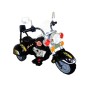 Moto Elettrica Cavalcabile a Batteria per Bambini Nera Moto Elettrica Cavalcabile a Batteria per Bambini Nera