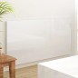 Testiera per Letto Bianco Lucido 160x1,5x80cm Legno Multistrato Testiera per Letto Bianco Lucido 160x1,5x80cm Legno Multistrato
