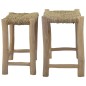 Panche 2 pz Marroni in Seagrass Panche 2 pz Marroni in Seagrass