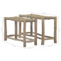 Panche 2 pz Marroni in Seagrass Panche 2 pz Marroni in Seagrass