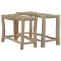 Panche 2 pz Marroni in Seagrass Panche 2 pz Marroni in Seagrass