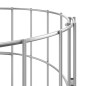 Fioriere Gabbione Circolare 3 pz in Acciaio Zincato Ø30x50 cm Fioriere Gabbione Circolare 3 pz in Acciaio Zincato Ø30x50 cm
