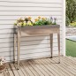 Fioriera da Giardino 100,5x40,5x90 cm Acciaio Zincato Fioriera da Giardino 100,5x40,5x90 cm Acciaio Zincato