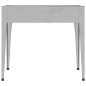 Fioriera da Giardino 100,5x40,5x90 cm Acciaio Zincato Fioriera da Giardino 100,5x40,5x90 cm Acciaio Zincato