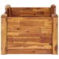Letto Rialzato da Giardino 60x60x44 cm in Legno Massello Acacia Letto Rialzato da Giardino 60x60x44 cm in Legno Massello Acacia