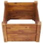 Letto Rialzato da Giardino 60x60x44 cm in Legno Massello Acacia Letto Rialzato da Giardino 60x60x44 cm in Legno Massello Acacia