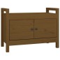 Panca da Ingresso Miele 80x40x60 cm in Legno Massello di Pino Panca da Ingresso Miele 80x40x60 cm in Legno Massello di Pino