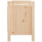 Panca da Ingresso 80x40x60 cm in Legno Massello di Pino Panca da Ingresso 80x40x60 cm in Legno Massello di Pino