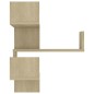 Mensole a Muro Angolari 2 pz Rovere Sonoma 40x40x50cmTruciolato Mensole a Muro Angolari 2 pz Rovere Sonoma 40x40x50cmTruciolato