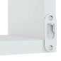 Scaffale Parete Angolo Bianco 40x40x50 cm in Legno Multistrato Scaffale Parete Angolo Bianco 40x40x50 cm in Legno Multistrato