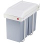 Hailo Pattumiera da Dispensa Multi-Box Duo Taglia L 2x14 L Crema 3659-001 Hailo Pattumiera da Dispensa Multi-Box Duo Taglia L 2x14 L Crema 3659-001