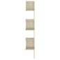 Mensola a Muro Rovere Sonoma 20x20x127,5 cm Truciolato Mensola a Muro Rovere Sonoma 20x20x127,5 cm Truciolato