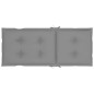 Sedie da Giardino Reclinabili 4 pz con Cuscini Massello Acacia Sedie da Giardino Reclinabili 4 pz con Cuscini Massello Acacia
