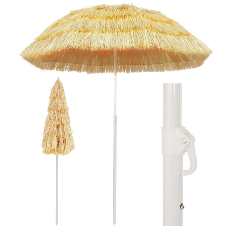 Ombrellone da Spiaggia 180 cm in Stile Hawaiano Ombrellone da Spiaggia 180 cm in Stile Hawaiano