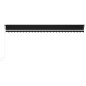 Tenda Automatica con Sensore Vento e LED 600x350 cm Antracite Tenda Automatica con Sensore Vento e LED 600x350 cm Antracite