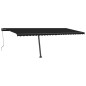 vidaXL Tenda da Sole Autoportante Automatica 600x350 cm Antracite