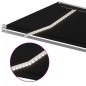 Tenda Automatica con Sensore Vento e LED 500x350 cm Antracite Tenda Automatica con Sensore Vento e LED 500x350 cm Antracite