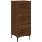 vidaXL Credenza Rovere Marrone 34,5x34x90 cm in Legno Multistrato vidaXL Credenza Rovere Marrone 34,5x34x90 cm in Legno Multistrato
