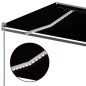 Tenda da Sole Automatica Sensore Vento e LED 6x3,5 m Antracite Tenda da Sole Automatica Sensore Vento e LED 6x3,5 m Antracite