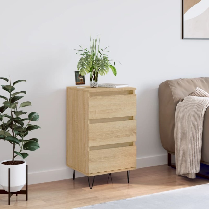 Credenza Rovere Sonoma 40x35x70 cm in Legno Multistrato Credenza Rovere Sonoma 40x35x70 cm in Legno Multistrato