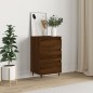 Credenza Rovere Marrone 40x35x70 cm in Legno Multistrato Credenza Rovere Marrone 40x35x70 cm in Legno Multistrato