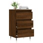 Credenza Rovere Marrone 40x35x70 cm in Legno Multistrato Credenza Rovere Marrone 40x35x70 cm in Legno Multistrato