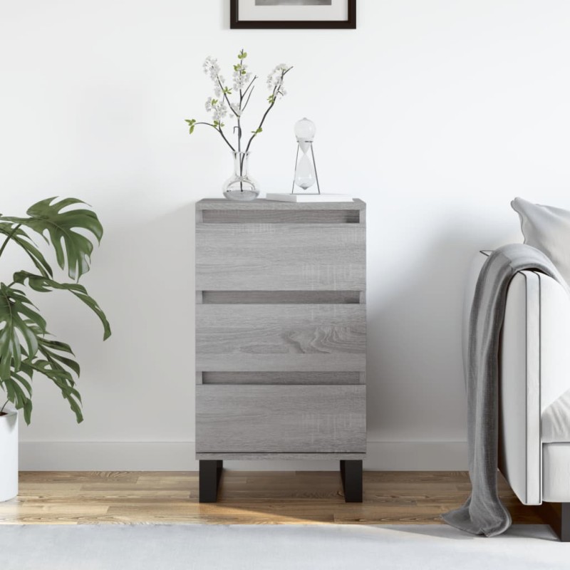 Credenza Grigio Sonoma 40x35x70 cm in Legno Multistrato Credenza Grigio Sonoma 40x35x70 cm in Legno Multistrato