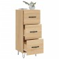 Credenza Rovere Sonoma 34,5x34x90 cm in Legno Multistrato Credenza Rovere Sonoma 34,5x34x90 cm in Legno Multistrato