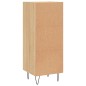 Credenza Rovere Sonoma 34,5x34x90 cm in Legno Multistrato Credenza Rovere Sonoma 34,5x34x90 cm in Legno Multistrato